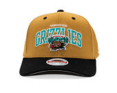 Kappe Mitchell & Ness - NBA Team Arch Snapback - Vancouver Grizzlies - Brown / Black
