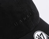 Kappe Oakley - '47 Soho Gen Dad Cap - Pitch Black