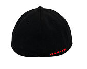 Kappe Oakley - Tincan Cap - Pitch Black/Flame Red