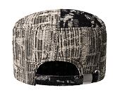 Kappe Kangol - TRENDS PACK - Denim Mashup Army Cap - Black Topstitch