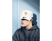 Kappe New Era - MLB Outline Script 9FORTY A-Frame - NY Mets - Stone