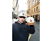 Kappe New Era - MLB Suede Visor 9FIFTY A-Frame - LA Dodgers - Cream