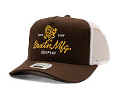 Kappe Brixton - Tolman MP Trucker - Pinecone Brown/White
