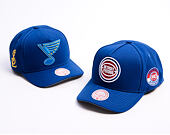 Kappe Mitchell & Ness NBA Double Clutch Pro Snapback HWC Detroit Pistons - Royal