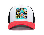 Kappe Capslab - Trucker Looney Tunes - Marvin The Martian - White / Red