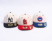 Kappe New Era - MLB Retro Linen Pinstripe 59FIFTY Retro Crown - St. Louis Cardinals - Team Color