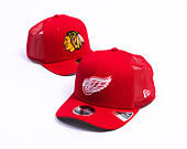 Kappe New Era - NHL Core Mesh 9SEVENTY Stretch-Snap - Detroit Red Wings - Team Color