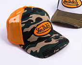 Kappe Von Dutch - Trucker - Classic Logo Camo/Orange