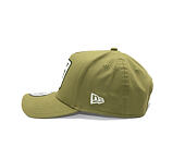 Kappe New Era - Branded Buffalo Patch Linen 9FORTY A-Frame - New Olive