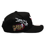 Kappe Mitchell & Ness  - NBA Born To Win - Pro Pinch Snapback - Chicago Bulls - Black