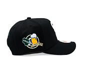 Kappe Mitchell & Ness  - NBA Classic Red Snapback Custom Patch - Milwaukee Bucks - Black