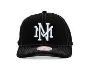 Kappe Mitchell & Ness  - Branded Baseline -Pro Crown Snapback - Black