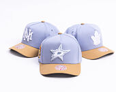 Kappe Mitchell & Ness  - NHL Frosted Peak - Pro Pinch Snapback - Dallas Stars - Blue/Green