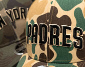 Kappe New Era - MLB Wordmark Camo 9FORTY M-CROWN - San Diego Padres - Wheat