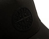 Kappe New Era - MLB Tech Pack 9FORTY A-Frame Trucker - Seattle Mariners - Black