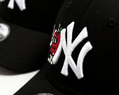 Kinder Kappe New Era - MLB Icon 9FORTY - NY Yankees - Black / White