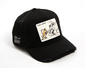 Kappe casquette PREMIUM CAPSLAB TOM & JERRY,  effet bambo finitions premium