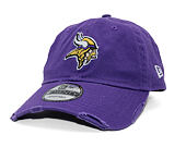 Kappe New Era - NFL Wash & Distressed 9TWENTY - Minnesota Vikings - Purple