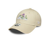 Damen Kappe New Era - Branded Beaded 9FORTY - Stone