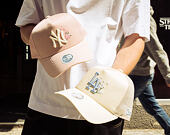 Damen Kappe New Era - MLB Floral 9FORTY A-Frame Trucker - LA Dodgers - Cream / Sky Blue