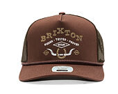 Kappe Brixton - Beekman C Np Mp Trucker Hat - Brown/Brown