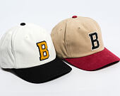 Kappe Brixton - Big B Mp Cap - Sand/Burgundy