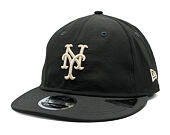 Kappe New Era - MLB Nylon Ripstop 9FIFTY Retro Crown - NY Mets - Black
