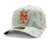 Kappe New Era - MLB Three Looms "Leafy Palm" 59FORTY A-Frame - NY Mets - Stone