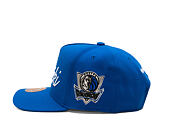 Kappe Mitchell & Ness - Player Script Hwc - NBA - Dallas Mavericks - Dirk Nowitzki - Blue