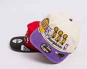 Kappe New Era - NBA "Hardwood Classic Champions" 19TWENTY - LA Lakers - Chrome White / Team Color