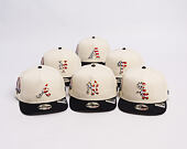 Kappe New Era - MLB "American Flag" 9FIFTY - Arizona Diamondbacks - Chrome White