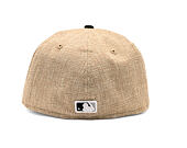 Kappe New Era - MLB "Summer Twine" 59FIFTY - Chicago White Sox - Team Color / Open Market Tan