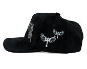 Kappe Reflection Luxury New Angel Cap - Black Silver Script