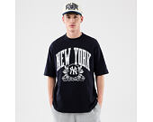 T-Shirt New Era - MLB Arch Graphic Oversized Tee - NY Yankees - Navy