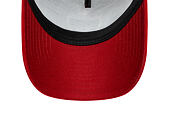 Kappe New Era - Faux Suede 9FORTY A-Frame Trucker - AS Roma - Red