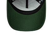 Kinder Kappe New Era - Branded Oval Patch 9FORTY A-Frame Trucker - Cilantro Green / Soft Grass