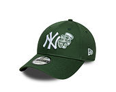 Kappe New Era - MLB Food Icon 9FORTY - NY Yankees - Cilantro Green / Cream