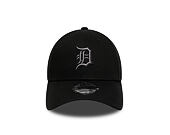 Kappe New Era - MLB League Essential 9FORTY - Detroit Tigers - Black / Dark Concrete