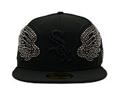 Kappe New Era - MLB Tonal Wing 59FIFTY - Chicago White Sox - Black