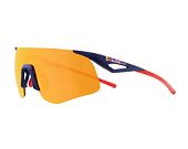 Sonnenbrille Red Bull SPECT - MARK - Blue/Brown - Red Mirror
