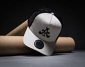Kappe New Era - Core Logo 9FORTY A-Frame Trucker - ASTON VILLA FC - Stone