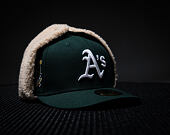Kappe New Era - MLB World Series Dog-Ear 59FIFTY - Oakland Athletics - Green