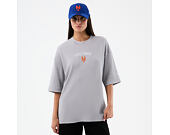 T-Shirt New Era - MLB Waffle Box Tee - NY Mets - Grey