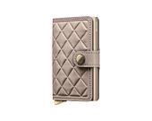 Geldbörse Secrid - Miniwallet Emboss Diamond Premium - Chalk