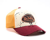 Kappe Von Dutch - Baseball - Print & Embroidery - Red / Yellow