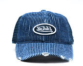 Kappe Von Dutch - Baseball - Striped Corduroy Patch - Navy