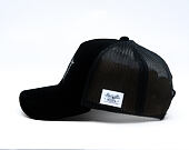 Damen Kappe Von Dutch - Baseball - Velvet Rhinestone Logo - Black