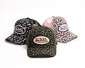 Damen Kappe Von Dutch - Baseball - Velvet Print Embroidery - Camo