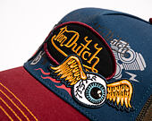 Kappe Von Dutch - Trucker - Patch & Print - Red / Navy
