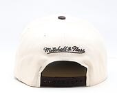 Kappe Mitchell & Ness - NBA Brown And Cream Pro Snapback - Chicago Bulls - Cream